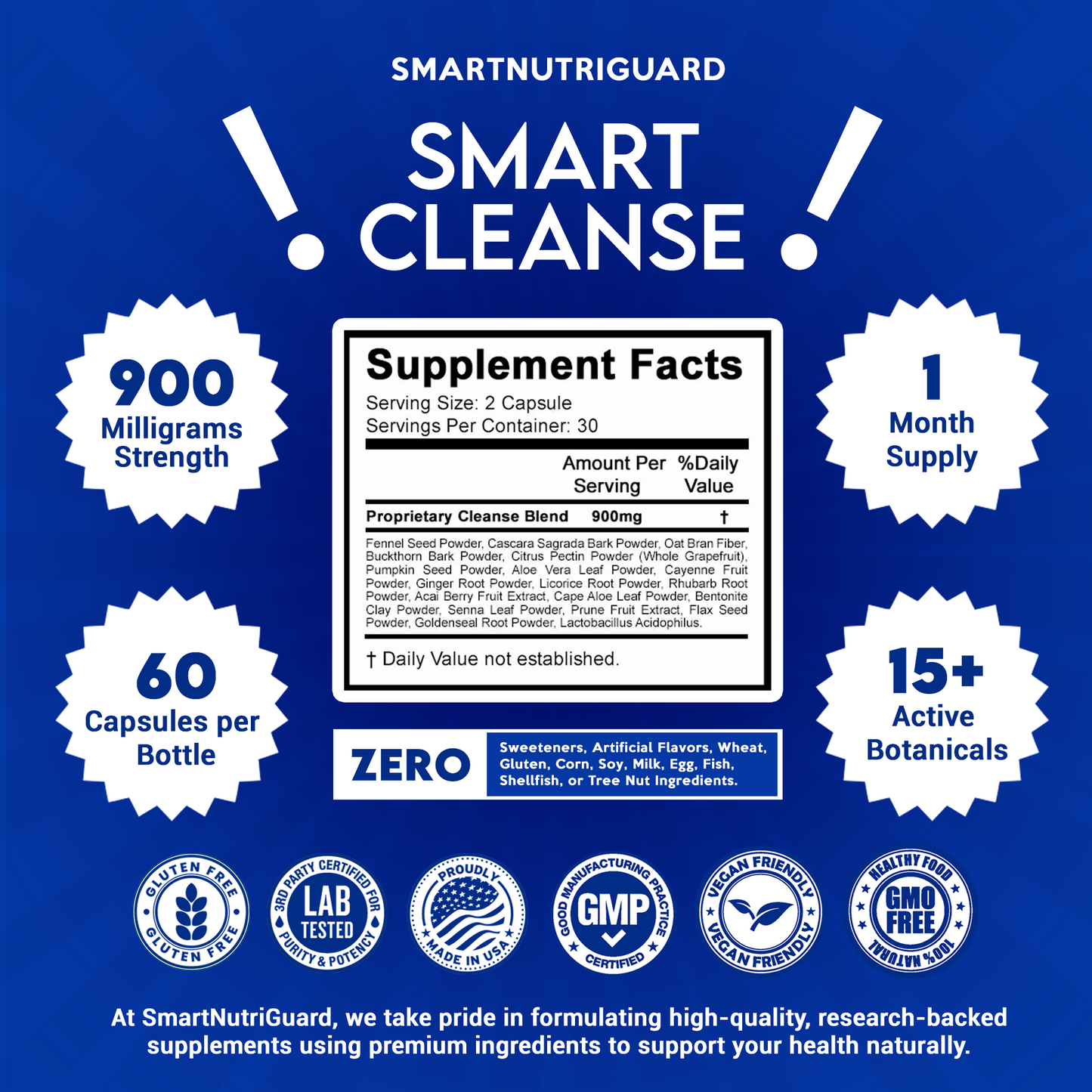 Smart Cleanse  1 Bottle